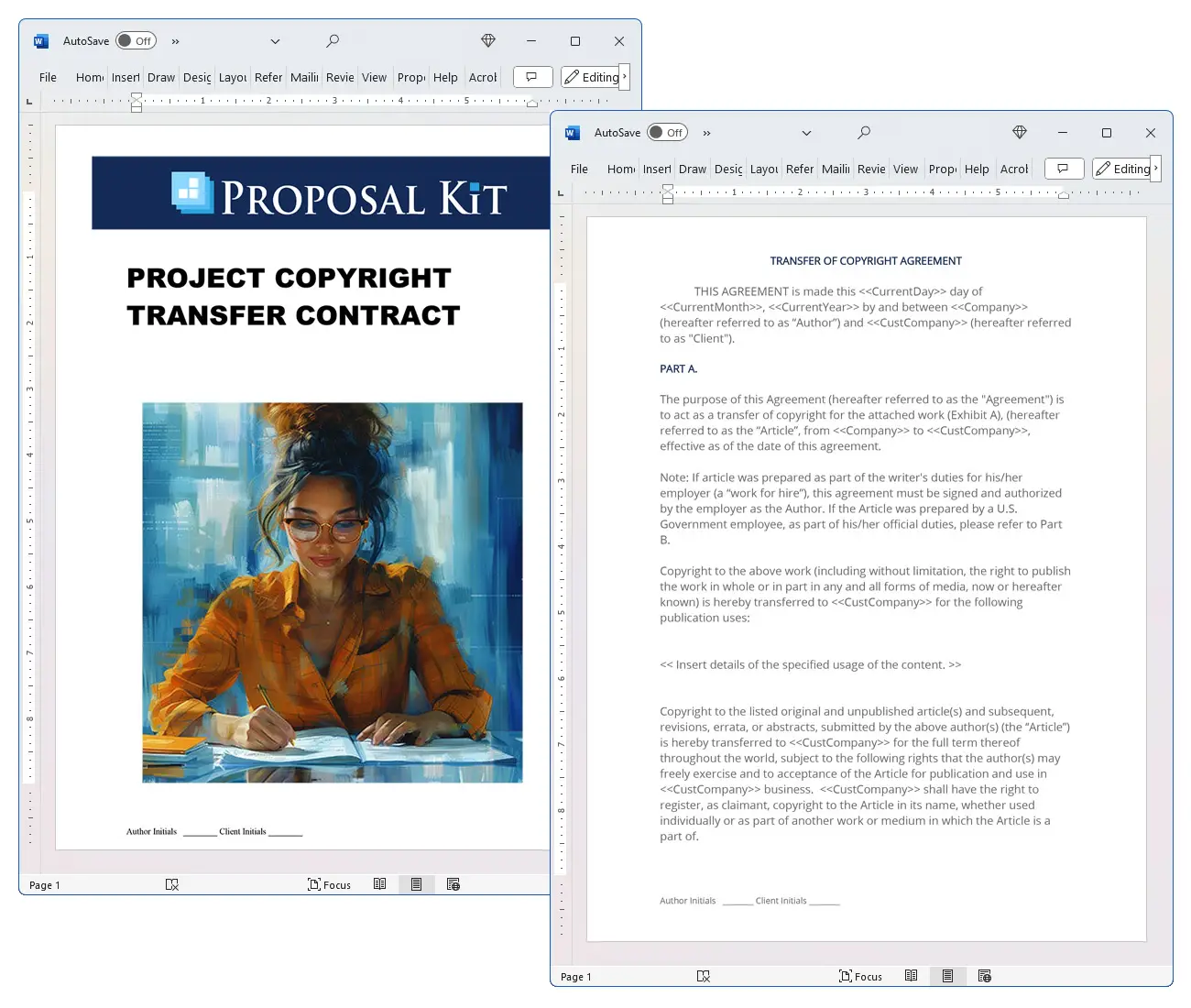 Project Copyright Transfer Contract Concepts