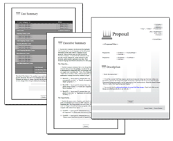 Business Proposal Software and Templates Classic #4