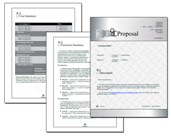 Business Proposal Software and Templates Industrial #1