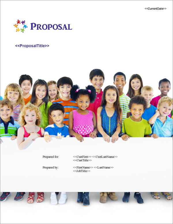 Proposal Pack Children #3 Title Page