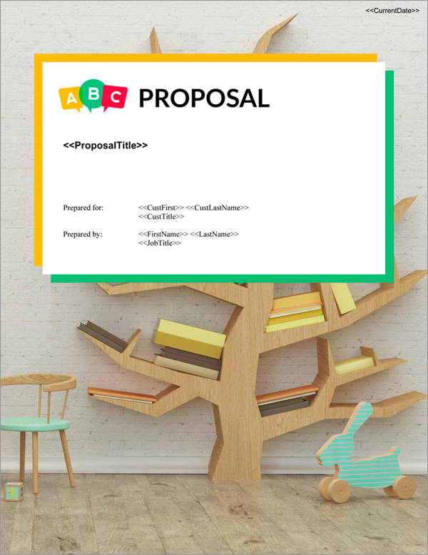 Proposal Pack Children #5 Title Page