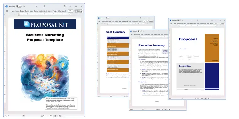 Proposal Pack for Any Business Screenshot of Pages Proposal Pack for Any Business Screenshot of Pages
