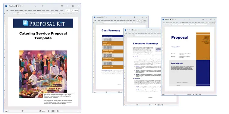 Proposal Pack for Any Business Screenshot of Pages Proposal Pack for Any Business Screenshot of Pages