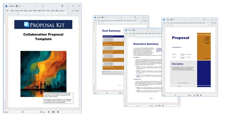 Proposal Pack for Any Business Screenshot of Pages Proposal Pack for Any Business Screenshot of Pages