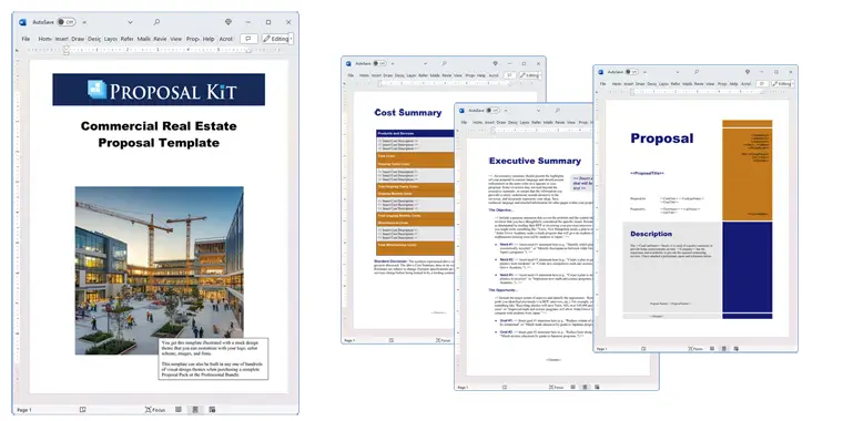 Proposal Pack for Any Business Screenshot of Pages Proposal Pack for Any Business Screenshot of Pages