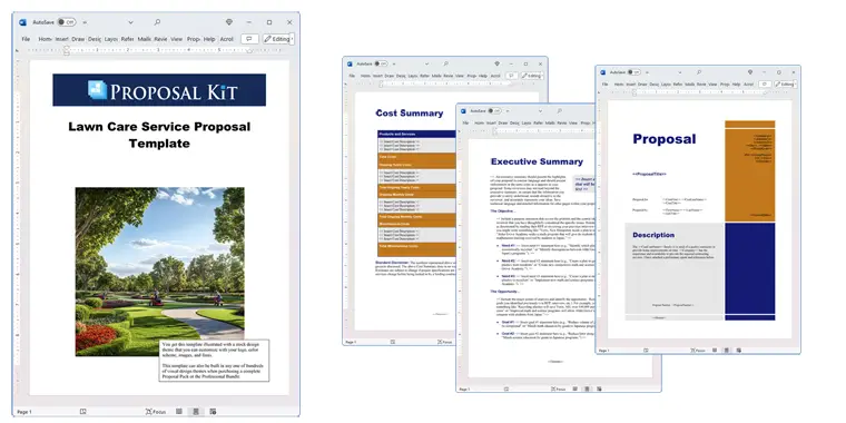 Proposal Pack for Any Business Screenshot of Pages Proposal Pack for Any Business Screenshot of Pages