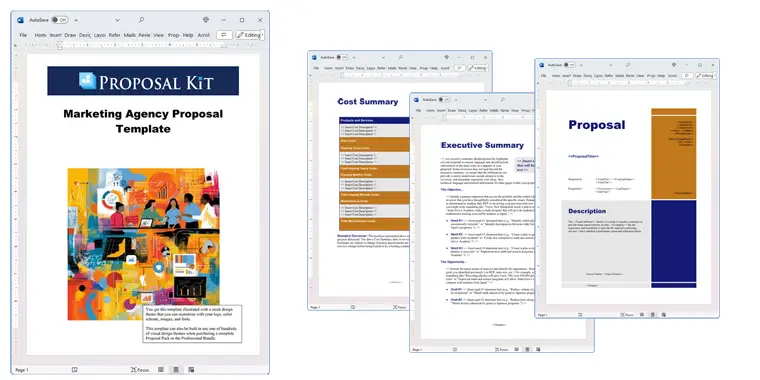 Proposal Pack for Any Business Screenshot of Pages Proposal Pack for Any Business Screenshot of Pages
