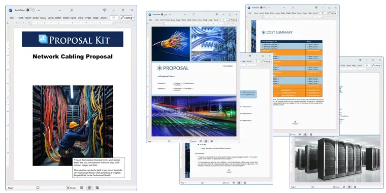 Proposal Pack Networks #4 Screenshot of Pages