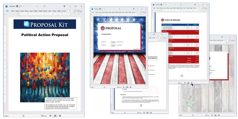 Proposal Pack Flag #7 Screenshot of Pages