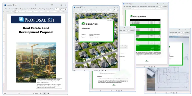 Proposal Pack Real Estate #6 Screenshot of Pages