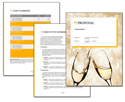 Event Party Planner Services Proposal (Romanian)