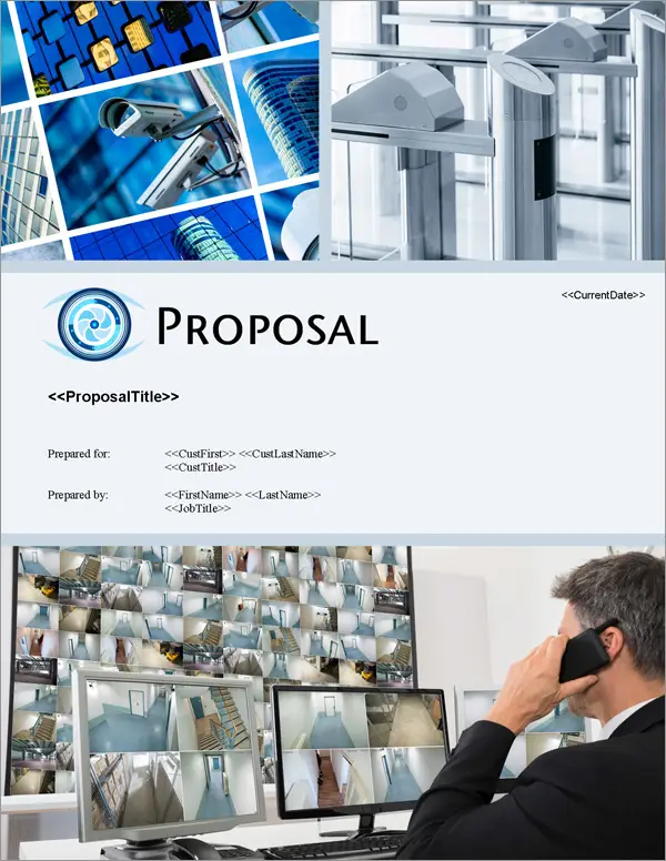 Proposal Pack Security #8 Title Page