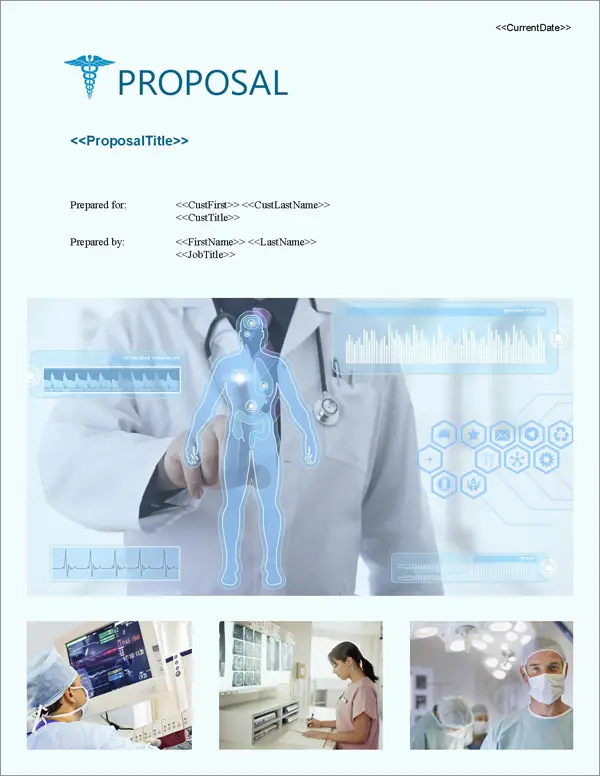 Proposal Pack Medical #7 Title Page