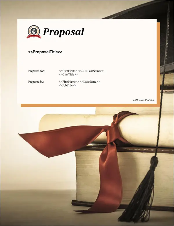 Proposal Pack Education #4 Title Page