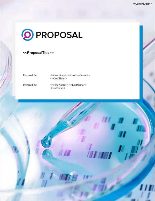 Proposal Pack Science #5 Title Page