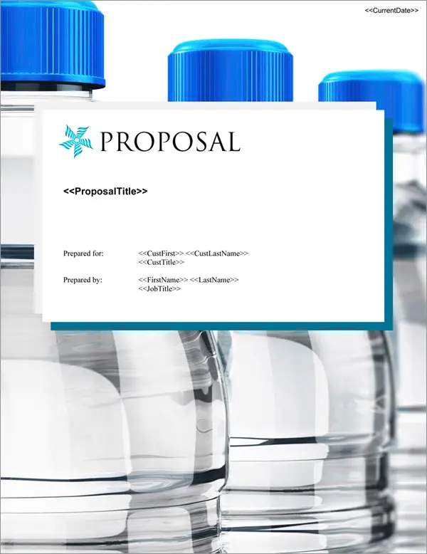 Proposal Pack Vending #2 Title Page