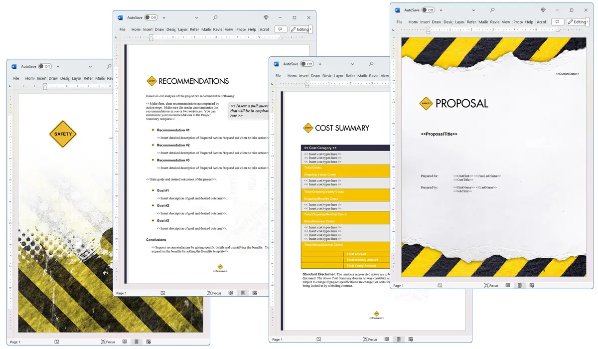 Illustration of Proposal Pack Safety #4