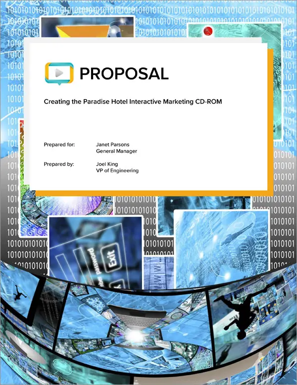 Proposal Pack Multimedia #6 Title Page