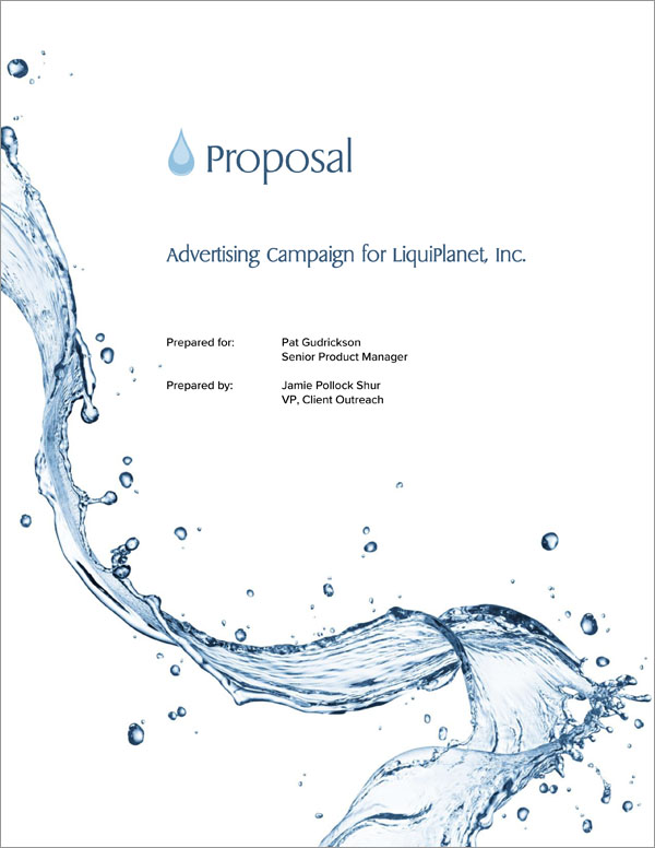 Proposal Pack Aqua #5 Screenshot of Pages