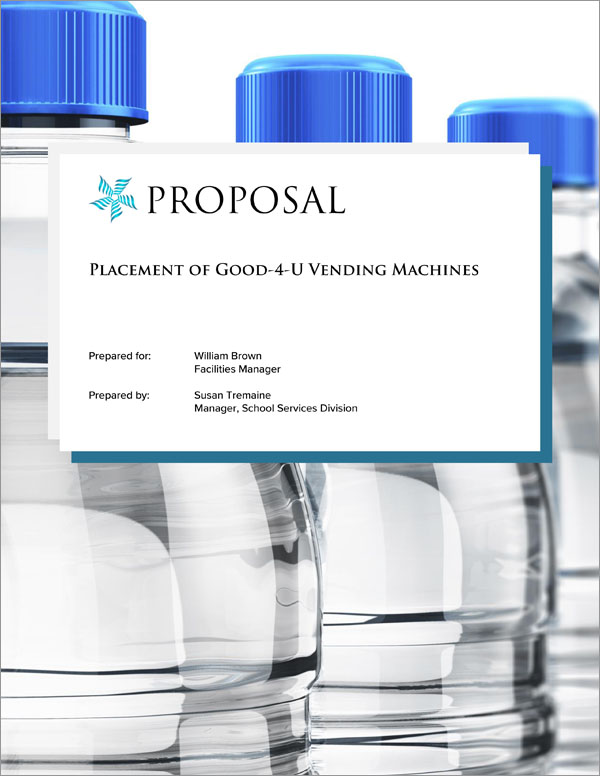 Vending Machine Proposal Email Template