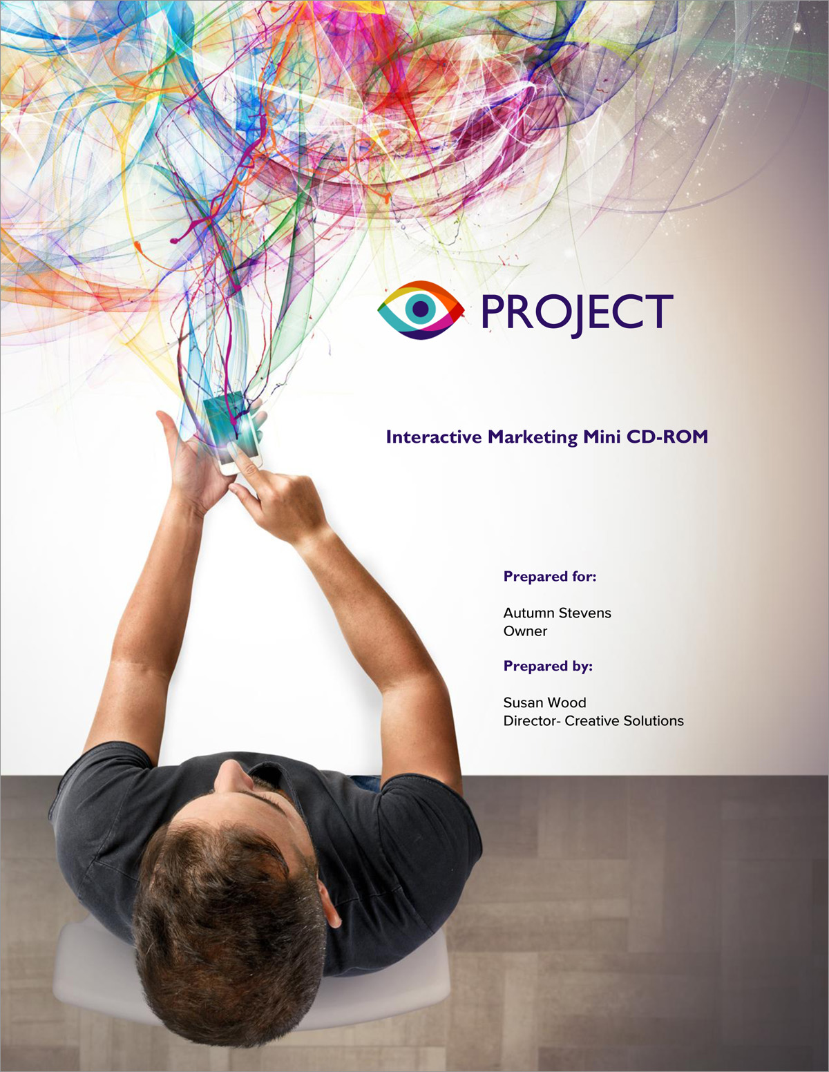 CD-ROM Marketing Materials Creation Proposal - 5 Steps