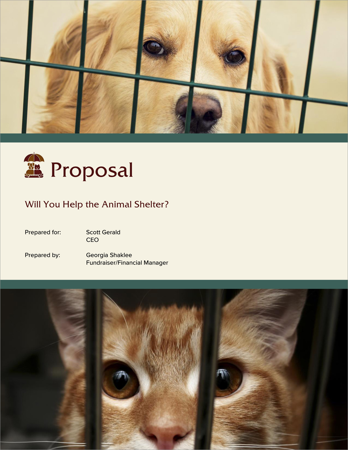 Sample Animal Rescue Budgets Animal Shelter Volunteer Street Animal