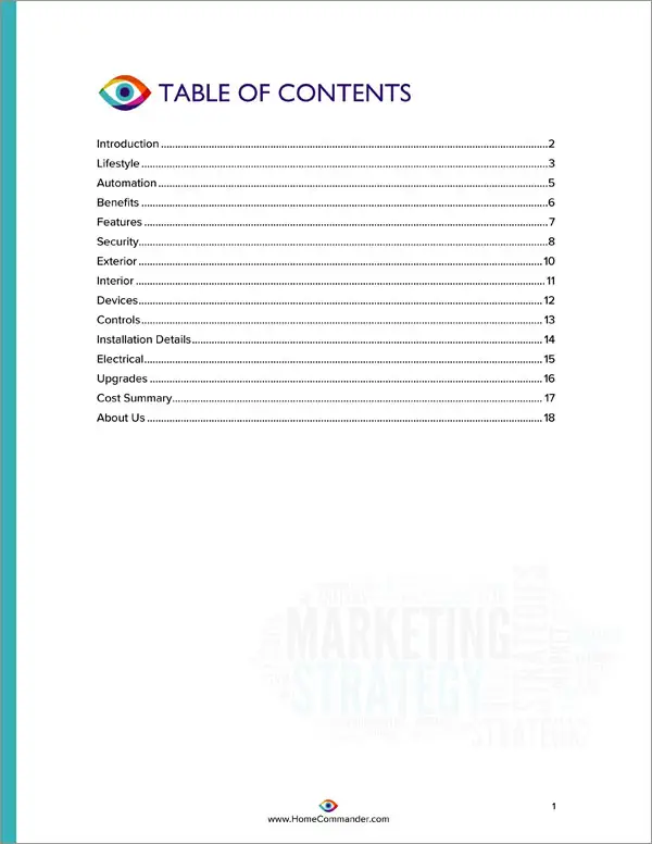 Proposal Pack Marketing #2 Body Page