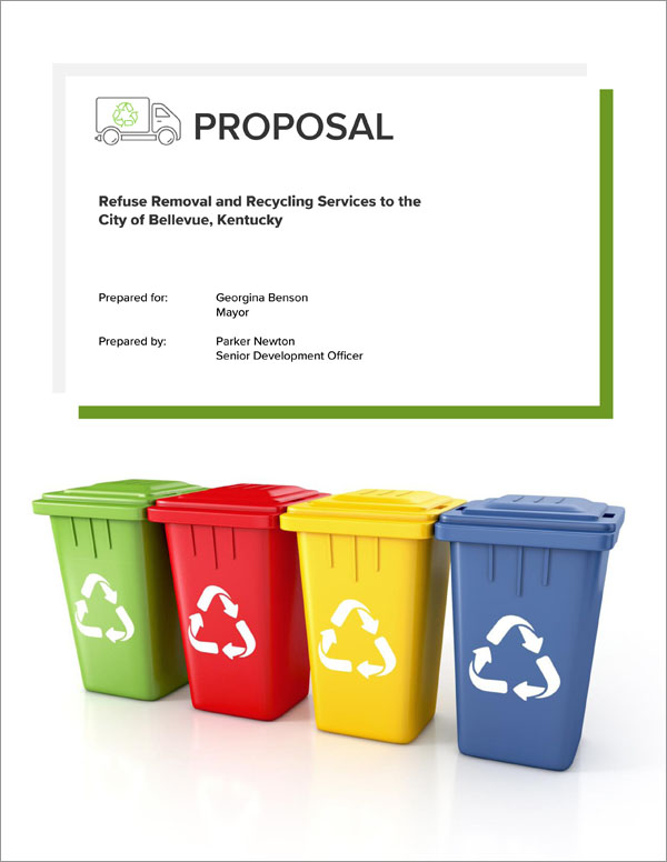 sample business plan for waste management company