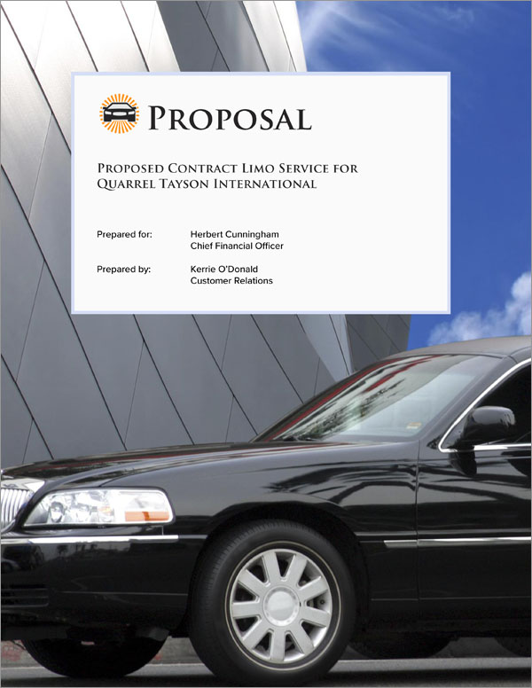 limousine company business plan