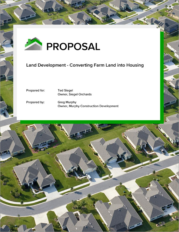 housing development business plan pdf