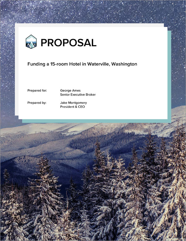 Real Estate Investment Funding Proposal Downloadable Template
