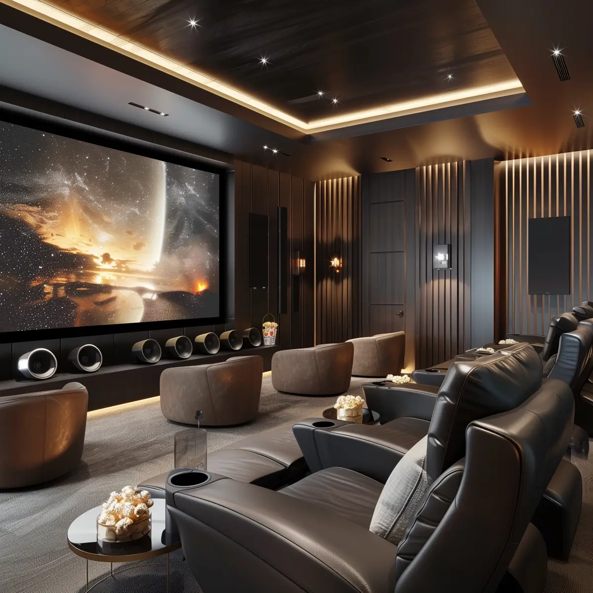 Home Audio and Theater Installation Proposal Concepts