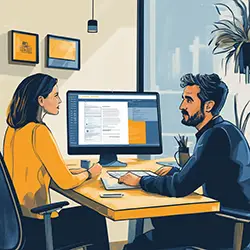 How to Write a Web Developer Business Proposal and Contract Illustration